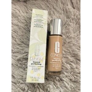 CLINIQUE ~ BEYOND PERFECTING FOUNDATION + CONCEALER ~ 6.5 BUTTERMILK CN 32